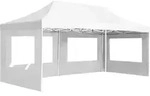 Profi-partyzelt Faltbar Mit W&auml;nden Aluminium 6&times;3m Wei&szlig; Vidaxl