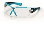 Uvex - Pheos Cx2 9198256 Schutzbrille Schwarz, Hellblau En 170 Din 170