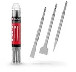 Einhell - Original 3-tlg. Sds Plus Mei&szlig;el-set, 250 Mm (mit Spitzmei&szlig;el, 20 Mm