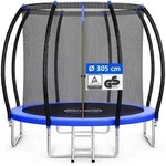 Trampolin &Oslash; 244/305 Cm T&uuml;v Rheinland Gs Zertifiziert Komplettset Inkl.