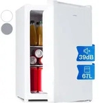 Klarstein Mini K&uuml;hlschrank, Retro Mini-k&uuml;hlschrank Mit Gefrierfach, 67 Liter