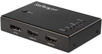 Startech St Vs421hddp - Hdmi Switch, 4 Port, 3x Hdmi 1x Dp, 4k 60 Hz