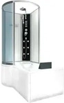 Acquavapore - Kombination Badewanne Dusche K50-r01-ec Duschtempel 100x170 Cm