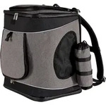 Lionto Haustier-rucksack, Atmungsaktiver Hunderucksack Mit Karabiner, Regenschutz &