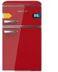 K&uuml;hlschrank Cecotec Bolero Coolmarket 86l Rot Led Glas
