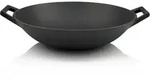 Bbq-toro - Gusseisen Wokpfanne &Oslash; 35,5 Cm, Bereits Eingebrannt, Gusspfanne