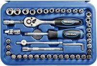 Sw-stahl 06447l Steckschl&uuml;sselsatz 1/4 Zoll 46-teilig I Ratschenkasten I