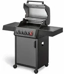 Gasgrill Hyde 3 Sikr Turbo Stahl Pulverbeschichtet 3 Ede