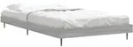 Bettgestell Grau Sonoma 90x200 Cm Holzwerkstoff Vidaxl