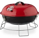 Relaxdays - Kugelgrill, Tragbar, Mit Deckel, Leckeres Bbq, Picknickgrill Mit Gro&szlig;er