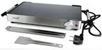 Korona Tischgrill Stufenloser Temperaturregler Silber, Schwarz