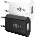 Usb-a Ladeger&auml;t (5 W) Schwarz, 1x Usb-a-anschluss. Farbversion Schwarz