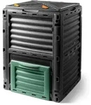 Spetebo - Kunststoff Kompost Beh&auml;lter 300 Liter Schwarz - 83x61x61 Cm - Garten