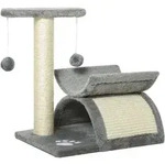 Pawhut - Kratzbaum Klein Katzenkratzbaum Spielbaum Kratzstamm F&uuml;r Katzen Mit