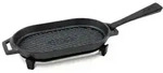 Ooni Grillpfanne Aus Gusseisen Schwarz 25x15 Cm