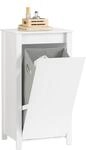 Sobuy Bzr100-w W&auml;scheschrank Mit Ausklappbarem W&auml;schesack W&auml;schetruhe