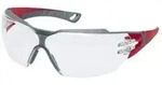 Uvex - Schutzbrille Pheos Cx2 Exc. As Af Klar Rot/grau 9198.258