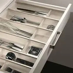 So-tech - Cuisio Besteckeinsatz Besteckkasten 900 Mm Transluzent-wei&szlig;