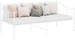 Schlafsofa Bettgestell Wei&szlig; Metall 90x200 Cm Vidaxl
