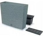 Prosperplast Blumentopf Furu Case Tower Beton 58 Cm