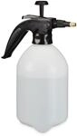 Relaxdays Druckspr&uuml;her 2 Liter, Einstellbare Messingd&uuml;se, Wasser &