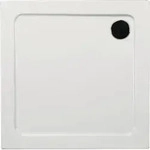 Acryl Eckbrausetasse Venus 80x80x5,5 Cm