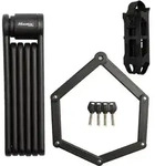 Master Lock - Master Schloss - Faltbares Fahrradschloss, Geh&auml;rtete Stahlstangen, 4