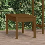 Vidaxl - Gartenbank Honigbraun 80x44x45 Cm Massivholz Kiefer