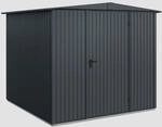 H&ouml;rmann Ecostar Metall-ger&auml;tehaus Trend Mit Satteldach Typ 2, 259 X 248 Cm,