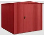 H&ouml;rmann Ecostar Metall-ger&auml;tehaus Trend Mit Satteldach Typ 2, 259 X 248 Cm,