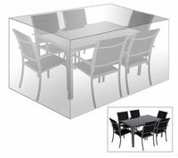 Schutzh&uuml;lle Schutzhaube F&uuml;r Sitzgruppe, Transparent Gz1194tp - Woltu