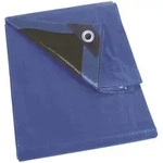 Abdeckplane - Blau/schwarz - Sehr Strapazierf&auml;hig - 5 X 8 M