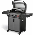 Gasgrill Hyde 4 Sikr Turbo 4 Edelstalbrenner Seitenkocher