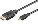 Ultra High-speed HdmiTM-kabel Auf Micro-hdmiTM, 8k/60hz. Kabell&auml;nge 1 M