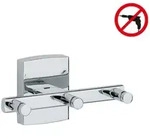 Tesa 40262-00000-00 Klaam Hakenleiste Klebstoff Chrom (gl&auml;nzend)