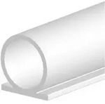 Ellen - T&uuml;ranschlagdichtung Omega-profil 137 L&auml;nge 25 M Breite 8 Mm Selbstklebend