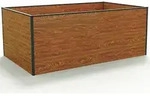 Gfp - Hochbeet Kr&auml;uter-gem&uuml;se-beet Aluminium Christina - 195x119x77cm Formstabil