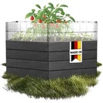 Garantia - Ergo Hochbeet Turbo Xl 75 Wood, Inkl. Flora Wassersparsystem