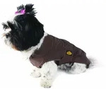 Fashion Dog Regenmantel F&uuml;r Hunde - Braun - 75 Cm