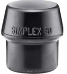 Simplex-einsatz, Gummikomposition, Schwarz D=30 Mm 3202.030
