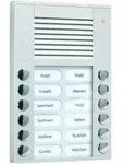 Tcs Audio Au&szlig;enstation Serie Pes 12 Klingeltasten (rechts-/ Linksb&uuml;ndig), Ap Silber