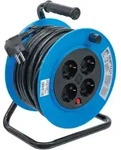 Bgs Technic - Kabeltrommel 15 M 3 X 1,5 Mm&sup2; 4 Steckdosen Ip 20 3000 W