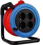 Rev - Kabeltrommel Innen 15 M H05vv-f 3g1,5mm2, Schwarz Blau Kabeltrommel