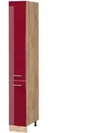Vicco - Apothekerschrank R-line, Bordeaux Hochglanz, 30 Cm