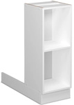 K&uuml;cheninsel Fame-line, Wei&szlig;, 30 Cm Ohne Arbeitsplatte, Vicco