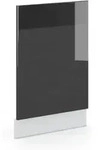 Frontblende Fame-line, Anthrazit Hochglanz, 45 Cm Ohne Arbeitsplatte Vicco