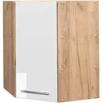 Vicco - Eckh&auml;ngeschrank Fame-line, Wei&szlig; Hochglanz, 57 Cm