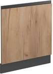 Vicco - Frontblende R-line, Goldkraft Eiche, 59.6 Cm J-shape, Ohne Arbeitsplatte
