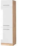 Vicco - K&uuml;hlumbauschrank Fame-line, Wei&szlig; Hochglanz, 60 Cm