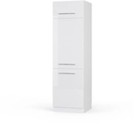 Vicco - K&uuml;chenschr&auml;nke Fame-line, Wei&szlig; Hochglanz, 60 Cm